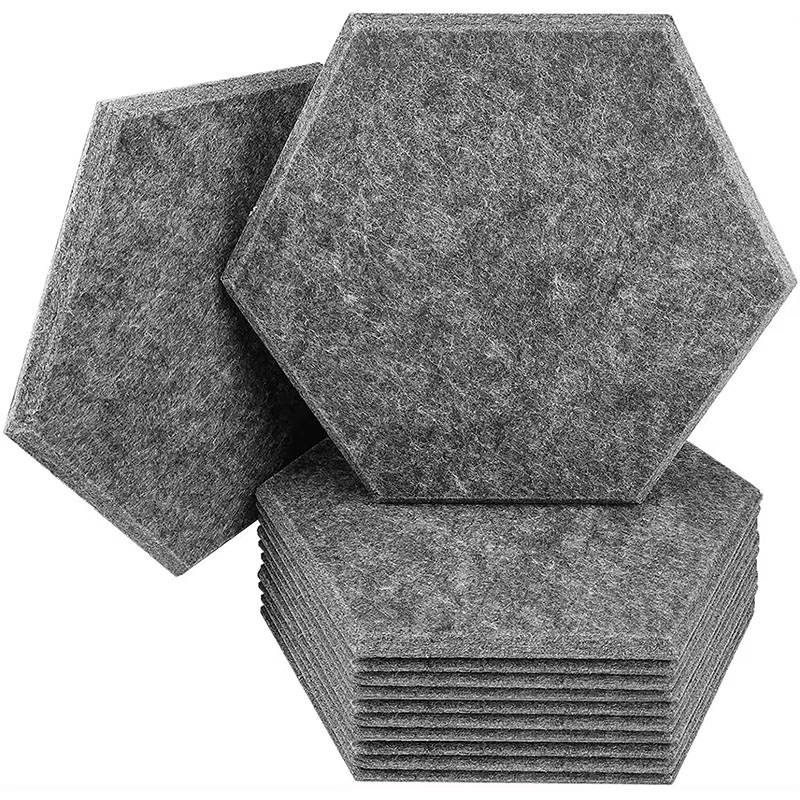 Hexagonal Polyester Fiber Sound Insulation